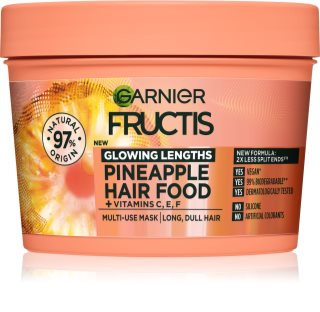 Garnier Fructis Pineapple Hair Food masca revitalizanta pentru păr lung 390 ml