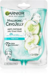 Garnier Textil Masks Cryo Jelly Mitrinoša želejveida maska ar hialuronskābi