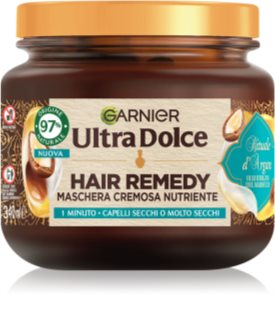 Garnier Ultra Doux Argan Ritual mascarilla nutritiva para cabello muy seco 340 ml