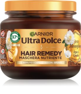 Garnier Ultra Doux Argan Oil and Camelia mascarilla nutritiva para cabello seco 340 ml