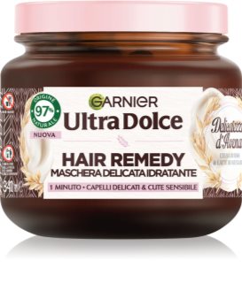 Garnier Ultra Dolce Delicatezza d’Avena maschera idratante capelli per pelli sensibili 340 ml