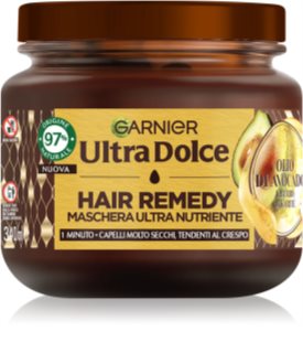 Garnier Ultra Doux Avocado Oil and Shea Butter mascarilla nutritiva para cabello seco 340 ml