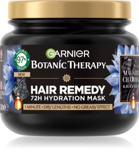 Garnier Ultra Doux Magnetic Charcoal masca hidratanta pentru scalp gras și vârfuri uscate 340 ml