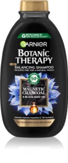 Garnier Botanic Therapy Magnetic Charcoal Sampon pentru scalp gras si fire de par cu terminatii uscate 400 ml