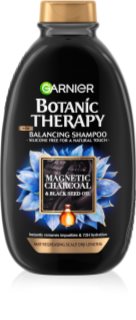Garnier Botanic Therapy Magnetic Charcoal Sampon pentru scalp gras si fire de par cu terminatii uscate