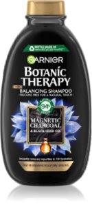 Garnier Botanic Therapy Magnetic Charcoal σαμπουάν για λιπαρό δέρμα του τριχωτού της κεφαλής και ξηρά άκρα