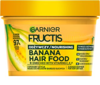 Garnier Fructis Banana Hair Food maitinamoji kaukė sausiems plaukams 400 ml