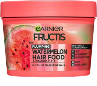 Garnier Fructis Watermelon Hair Food masca pentru par fin 390 ml
