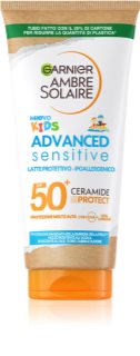 Garnier Ambre Solaire Advanced Sensitive Kids latte abbronzante protettivo per bambini SPF 50+ 175 ml