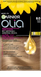 Garnier Olia Big Kit tartós hajfesték árnyalat 8.0 Blond 1 db