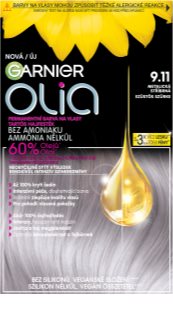 Garnier Olia Big Kit tartós hajfesték árnyalat 9.11 Silver Smoke 1 db