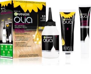 Garnier Olia Big Kit tartós hajfesték árnyalat 9.3 Gold Light Blond