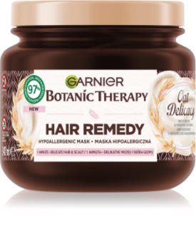 Garnier Botanic Therapy Hair Remedy feuchtigkeitsspendende Maske für die Haare für empfindliche Oberhaut 340 ml