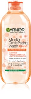 Garnier Skin Naturals Micellar Gentle Peeling apa cu particule micele cu efect exfoliant 400 ml