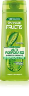 Garnier Fructis Antidandruff 2in1 champú anticaspa con efectos calmantes 250 ml