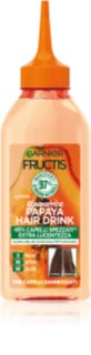 Garnier Fructis Papaya Hair Drink acondicionador alisador con efecto instantáneo 200 ml