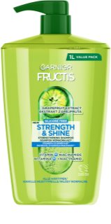 Garnier Fructis Strength & Shine Energigivende shampoo til alle hårtyper 1000 ml