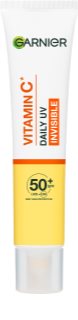 Garnier Skin Naturals Vitamin C Invisible denní rozjasňující UV fluid SPF 50+ 40 ml