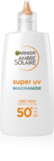 Garnier Ambre Solaire Super UV lozione protettiva ultra leggera contro le imperfezioni della pelle SPF 50+ 40 ml