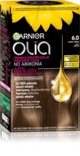 Garnier Olia Big Kit trwała farba do włosów odcień 6.0 Light brown 1 szt.