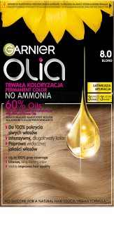 Garnier Olia Big Kit permanentná farba na vlasy odtieň 8.0 Blond 1 ks