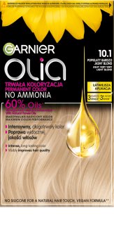 Garnier Olia Big Kit permanentná farba na vlasy odtieň 10.1 Ashy very very light blond 1 ks