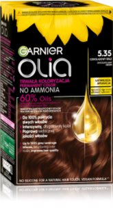 Garnier Olia Permanent hårfärgningsmedel Skugga 5.35 Chocolate Light Brown 1 st.