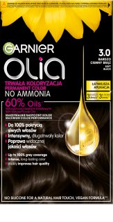 Garnier Olia Big Kit Püsijuuksevärv varjund 3.0 Soft Black 1 tk