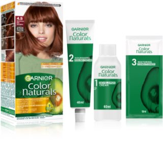 Garnier Color Naturals Creme Juuksevärv varjund 4.5 Mahogany 1 tk