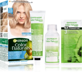 Garnier Color Naturals Creme βαφή μαλλιών απόχρωση 112 Extra Light Iridescent Blond 1 τμχ