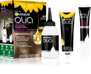 Garnier Olia Big Kit permanentná farba na vlasy odtieň 6.0 Light Brown 1 ks