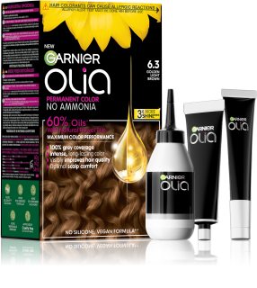 Garnier Olia Big Kit Culoare permanenta pentru par culoare 6.3 Gold Light Brown