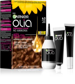 Garnier Olia Big Kit Culoare permanenta pentru par culoare 6.3 Gold Light Brown