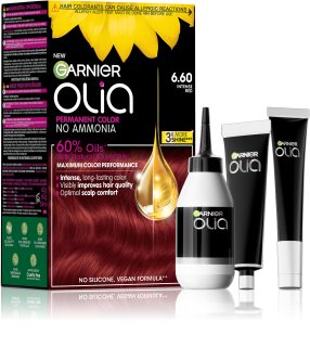 Garnier Olia Big Kit Culoare permanenta pentru par culoare 6.60 Intense Red 1 buc