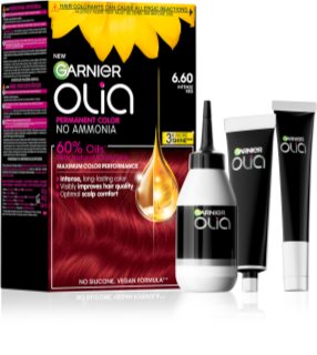 Garnier Olia Big Kit Culoare permanenta pentru par culoare 6.60 Intense Red 1 buc