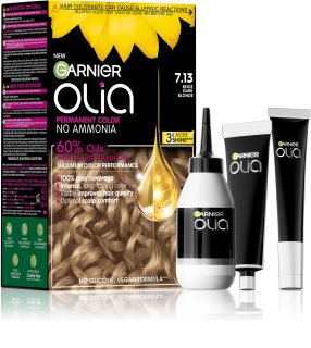 Garnier Olia Big Kit Culoare permanenta pentru par culoare 7.13 Beige Dark Blond 1 buc