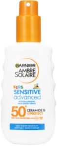 Garnier Ambre Solaire Advanced Sensitive Kids sunscreen lotion spray SPF 50+ 150 ml
