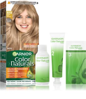 Garnier Color Naturals Creme βαφή μαλλιών απόχρωση 8.13 Natural Beige Blonde 1 τμχ