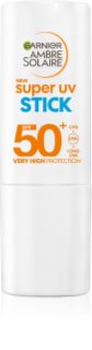 Garnier Ambre Solaire Super UV Stick ochranná hydratační tyčinka s bambuckým máslem 9 g