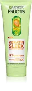 Garnier Fructis Keratin Sleek kondicionér pro suché a křehké vlasy 200 ml