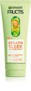 Garnier Fructis Keratin Sleek Keratiinipalsam säravate ja pehmete juuste jaoks 200 ml