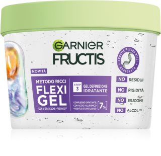 Garnier Fructis Flexi Hold gel modellante per capelli mossi e ricci 370 ml