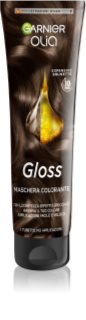 Garnier Olia Gloss Bonding Color Mask per capelli colore Expensive Brunette 150 ml