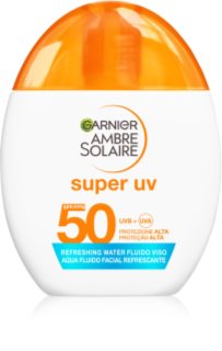 Garnier Ambre Solaire Super UV crema protettiva viso ad alta protezione UV SPF 50 1 pz