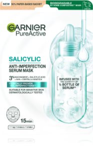 Garnier Pure Active Salicylic Cellaag Masker tegen Oneffenheden 1 st