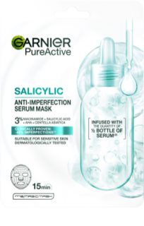 Garnier Pure Active Salicylic Zellschicht-Maske gegen die Unvollkommenheiten der Haut 1 St.