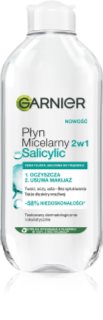 Garnier Salicylic Micellar Cleansing Water Rengörande micellärt vatten med salicylsyra 400 ml