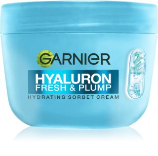 Garnier Hyaluron Fresh & Plump Sorbetcreme mit feuchtigkeitsspendender Wirkung