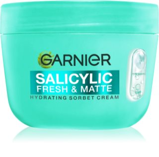 Garnier Salicylic Fresh & Matte feuchtigkeitsspendendes mattierendes Sorbet