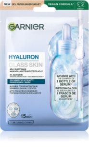 Garnier Hyaluron Glass Skin maska nawilżająca w płacie